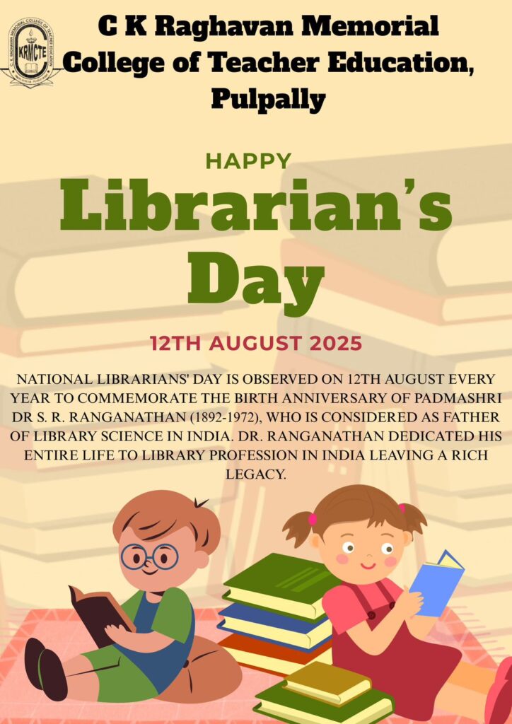 NATIONAL LIBRARIAN’S DAY