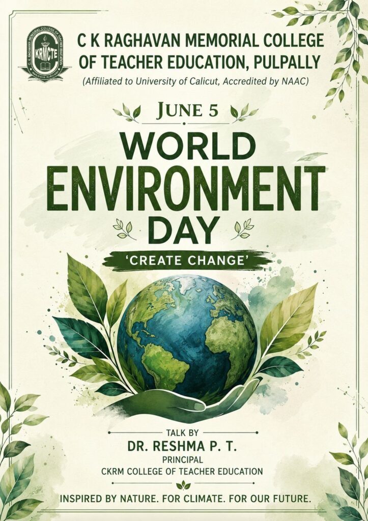 WORLD ENVIRONMENT DAY